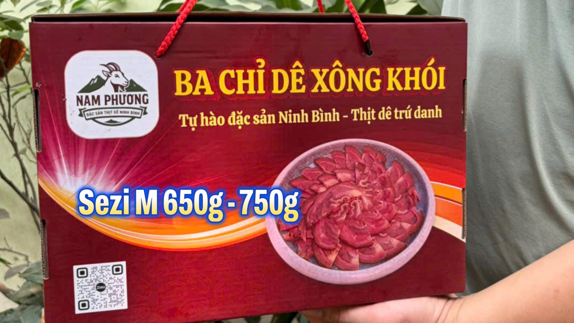 BA CHỈ DÊ XÔNG KHÓI 650g - 750g